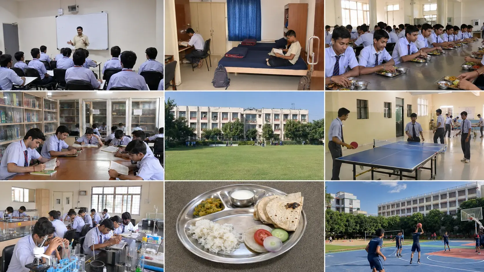 A safe, secure, bright modern corridor and residential hostel facility at NIMT Beacon School
