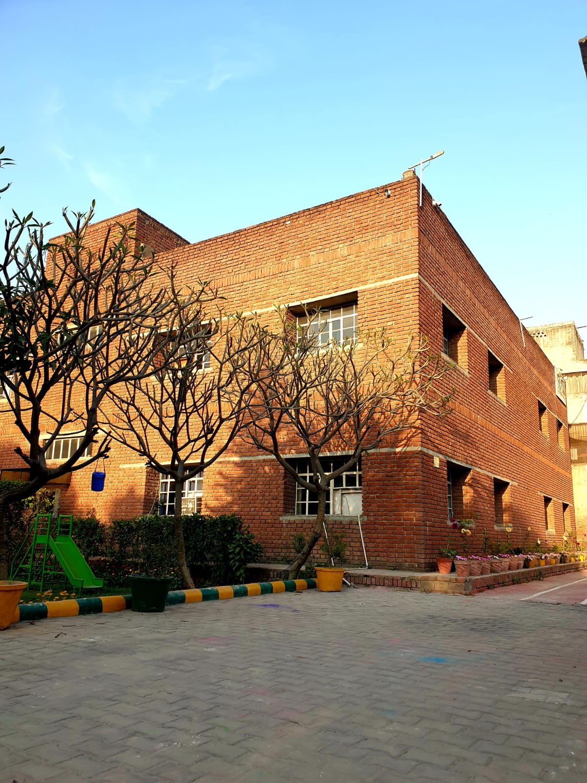 NIMT School Ghaziabad campus with happy students