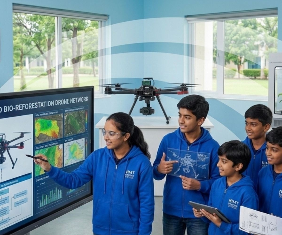 Science laboratory NIMT School Ghaziabad